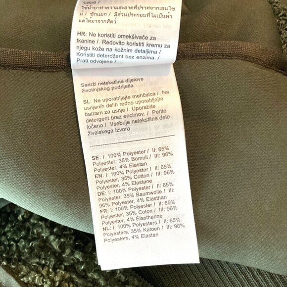 Fjallraven Greenland Pile Fleece Jacket Size S Deep Forest Green Full Zip Womens - Picture 12 of 13